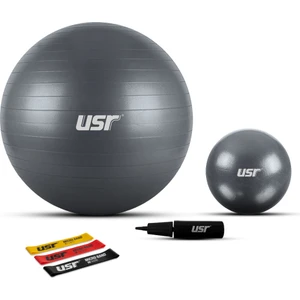 USR 653M 25+65 Cm Pilates Topu + Pompası + 3 Micro Bant
