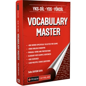Pegem Akademi Yayıncılık YKS-DİL YDS YÖKDİL Vocabulary Master