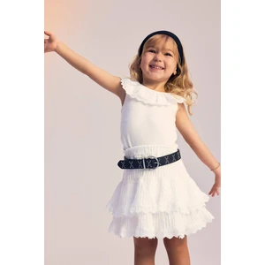 Kız Bebek Dantel Yaka Atlet C4010A525SM