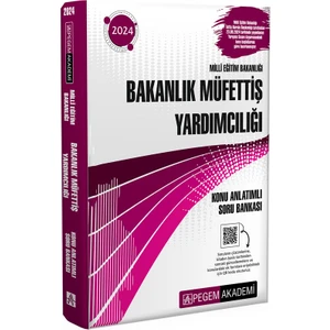 2026 MEB Bakanlık Müfettiş Yardımcılığı Konu Anlatımlı Soru Banka