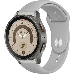 Samsung Galaxy Watch 4 5 5pro 6 ile Uyumlu Kordon Yumuşak Dokulu Esnek Jel Silikon Kayış