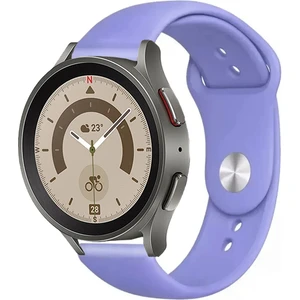 Samsung Galaxy Watch 4 5 5pro 6 ile Uyumlu Kordon Yumuşak Dokulu Esnek Jel Silikon Kayış