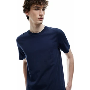 Pamuklu Kısa Kollu Bisiklet Yaka Erkek Basic Tişört