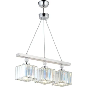 Erguvan 3'lü Krom K-01 Avize