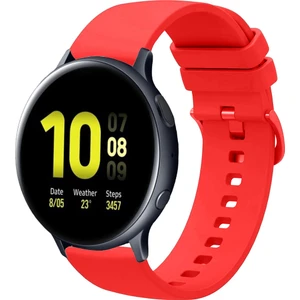Samsung Galaxy Watch Active 2 40MM / 44MM ile Uyumlu Kordon Jel Silikon Tokalı Kayış