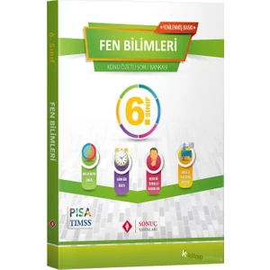 Sonuç Yayınları 6. Sınıf Fen Bilimleri Konu Özetli Soru Bankası
