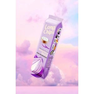 Long Chips Soğan ve Ekşi Krema Aromalı Uzun Patates Cipsi 75 gr - Sour Cream & Onion Çıtır Patates Cipsi