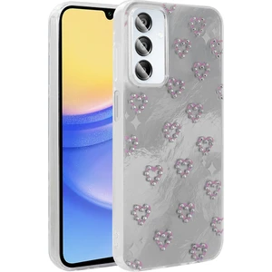 Galaxy A15 Kılıf Kamera Korumalı Figürlü Znth Ponti Silikon Kapak - Beyaz