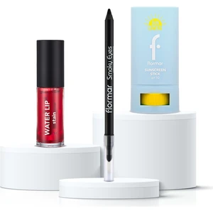 Hafif Yaz Makyajı 3'lü Makyaj Seti