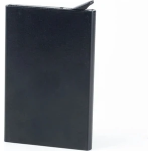 Siyah Otomatik Mekanizmalı Metal Kredi Kartlık Kartvizitlik