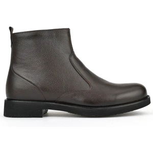 Ziya, Erkek Hakiki Deri Bot 15319Z7113 Kahve