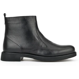 Ziya, Erkek Hakiki Deri Bot 15319Z7113 Siyah