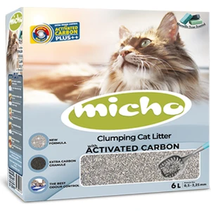 Aktif Karbonlu Marsilya Sabunu Kokulu Topaklaşan Kedi Kumu 6 lt