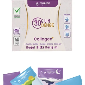 30 Gün Denge Karışık Bitki Çayı 60 Şase