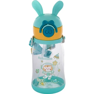 Relaxion, Kulaklı, Boyun Askılıklı, Ithal Lüx Yeşil Matara/suluk 600 ml (444)