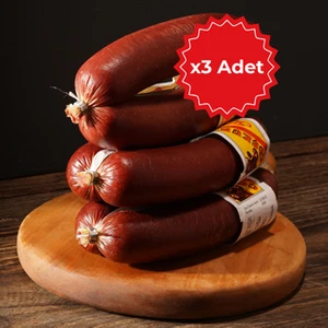 COŞKUN ET MAMÜLLERİ AŞ. Çatal Sucuk (300 Gr) 3'lü Paket 900 Gr