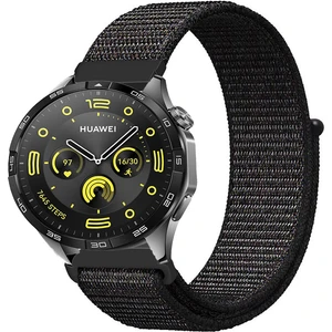 Huawei Watch Gt4 46MM Uyumlu Kordon Kumaş Desenli Cırt Cırtlı Spor Kayış