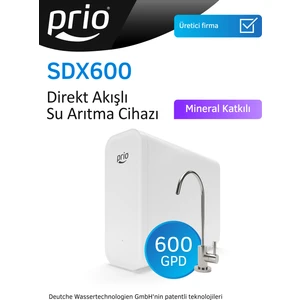 SDX600 Tanksız Direkt Akışlı Pompalı Su Arıtma Cihazı
