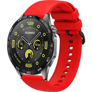 Huawei Watch Gt4 46MM Uyumlu Kordon Yumuşak Dokulu Soft Renk Tokalı Silikon Kayış
