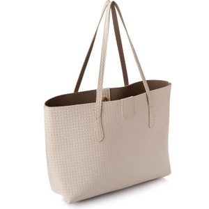 Kadın Büyük  Deri Tote Omuz Çantası