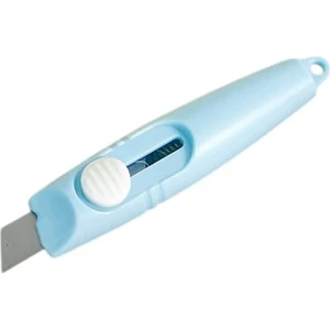 Çelik Bıçaklı Mini Tekli Falçata Maket Bıçağı