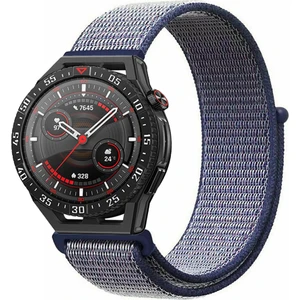 Huawei Watch Gt3 Se Uyumlu Kordon Kumaş Desenli Cırt Cırtlı Spor Kayış