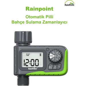 Bahçe Sulama Zamanlayıcısı Musluk Tipi Pilli Elektronik Dijital Zamanlayıcı Yüksek Kalite