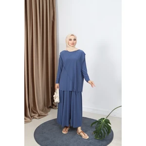 Çapraz Pantolonlu Sandy Takım