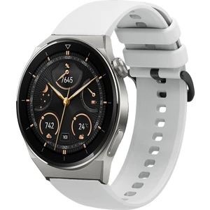 Huawei Watch Gt3 Pro 46MM Uyumlu Kordon Yumuşak Dokulu Soft Renk Tokalı Silikon Kayış
