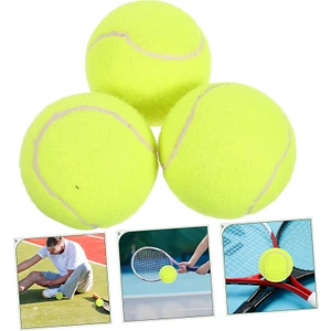 Başlangıç Seviyesi Antreman Tenis Topu 3 Adet ( Masaj,kedi,köpek, Çamaşır, Kurutma Makinesi)