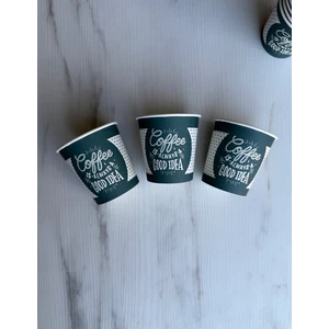 May Cup 4 Oz  Karton Bardak 100 Adet Maycup (Espresso-Türk Kahvesi )