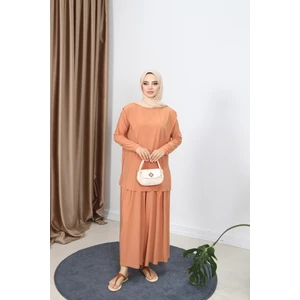 Çapraz Pantolonlu Sandy Takım