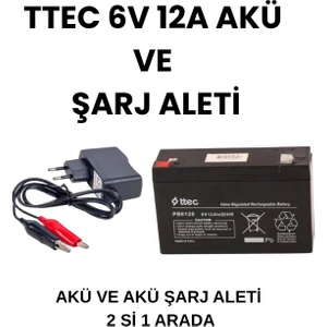 Çocuk Oyuncak Akülü Araba Için 6V 12 Ah - 6 Volt 1.2 Amper Akü Şarj Cihazı