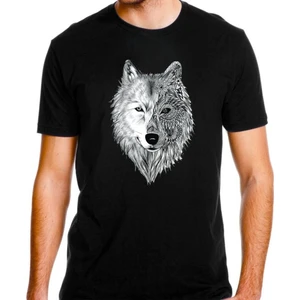 Alfa Giyim Alfa Kurt  Baskılı Tişört