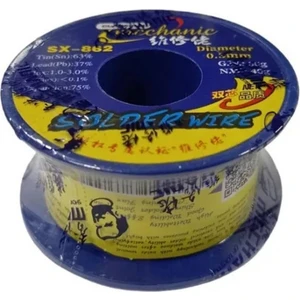 Lehim Teli %63 Sn %37 Pb %3-1 Flux | 0.3mm