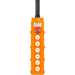 Vinç Kumanda Butonu Tek Hız 6 Yön Acil Stoplu MVC-61560