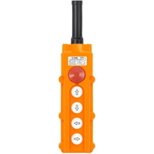 Vinç Kumanda Butonu Tek Hız 4 Yön Acil Stoplu MVC-61540