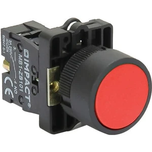 22mm Yaylı Buton Kırmızı NC MB3-EA420