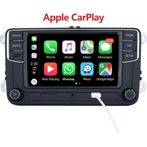 Volkswagen Rcd 330 Dokunmatik Multimedya Ünitesi – Carplay Destekli – Passat B5-B6-B7 / Jetta Mk5-Mk6 / Amarok / CC / Beetle / Golf Mk5-Mk6 Uyumlu