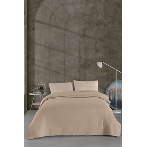 Pandora Çok Amaçlı Yatak Örtüsü Tek Kişilik (160X220 Cm) Bej