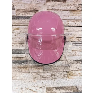 Açık Parlak Kask Pembe