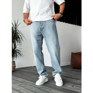 Casual Erkek Baggy Denim Kot Pantolon