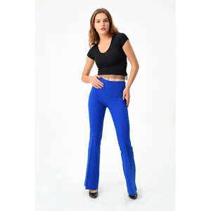 Kadın 2412 Saks Pantolon
