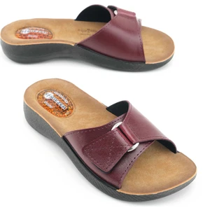 Kadın Yazlık Massage Soft Rahat Taban Tek Cırtlı Ayarlanabilir Günlük Terlik