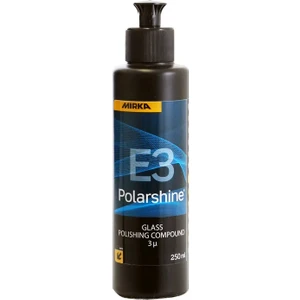 Polarshine E3 Cam Pastası 250 ml – Cam Çizik Giderici, Silikonsuz, Profesyonel Parlatıcı