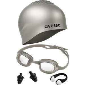 4'lü Yetişkin Yüzücü Seti Deniz Gözlüğü Havuz Bonesi Kulak Burun Tıkacı Havuz Gözlüğü Yüzücü Gözlüğü