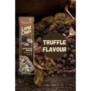 Long Chips Trüf Mantarı Aromalı Uzun Patates Cipsi 75 gr – Gurme Trüf Lezzetli Özel Atıştırmalık