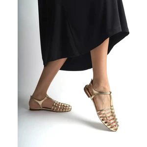 Momo Kadın Gladyatör Babet Altın