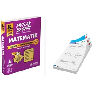 Muba Yayınları MB 8.sınıf Matematik Fasikül Soru Bankası & Lgs Ya