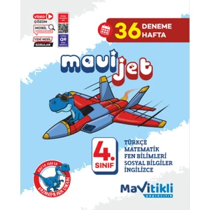 Mavitikli Yayınları 4. Sınıf 36 Hafta Deneme Mavijet